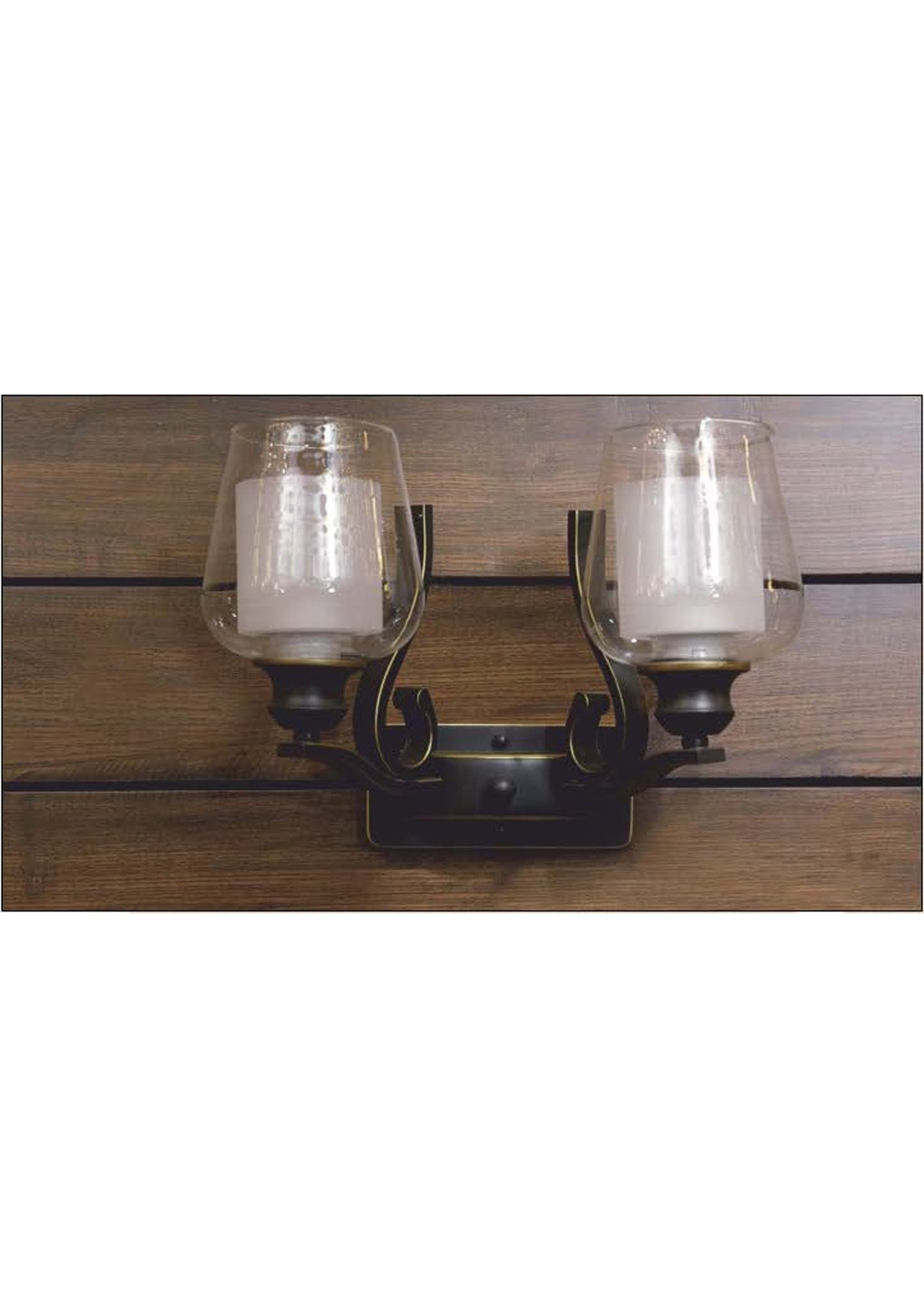 Beyond Lights - Seeded Glass Sconce- GL